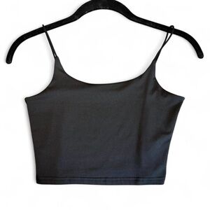 Classic Black Women's Crop Top